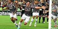 Fluminense garantiu vaga no fim com gol de Cano