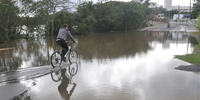 Ponto de alagamento em Aranguá 