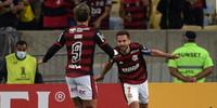 Flamengo venceu e garantiu vaga nas oitavas da Libertadores