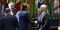 Jair Bolsonaro e Alexandre de Moraes