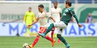 Inter foi dominado pelo Palmeiras no primeiro tempo 