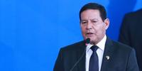 Vice-presidente Hamilton Mourão fala sobre manifesto em defesa da democracia