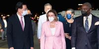 Nancy Pelosi desembarcou em Taiwan na noite de terça-feira