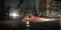 Temporal causou alagamentos em Porto Alegre 