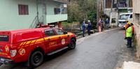 Bombeiros farão buscas 