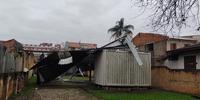 Canoas teve vários estragos após temporal