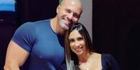 Daniel Silveira e a esposa, Paola da Silva Daniel