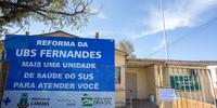 Reforma da Unidade de Saúde Fernandes começa nesta quinta