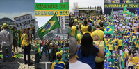 Manifestante pró-governo lotaram as ruas do Rio de Janeiro, São Paulo, Brasília e Porto Alegre Bylin