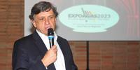 Presidente da Agas, Antônio Cesa Longo, no lançamento da Expoagas 2023