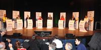 Debate ocorreu no teatro da Amrigs