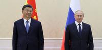 Presidentes da Rússia, Vladimir Putin, e da China, Xi Jinping, se reuniram nesta quinta