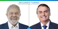 O ex-presidente Lula e o presidente Bolsonoro disputam o segundo turno para a Presidência