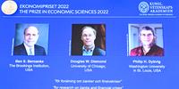 Nobel de Economia 2022 vai para Ben Bernanke, Douglas Diamond e Philip Dybvig