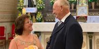 Irene e Érico Salvadori comemoraram 50 anos de casamento