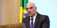 O ministro Alexandre de Moraes, presidente do TSE