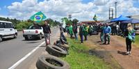 Protestos também ocorreram na BR 386, em Nova Santa Rita