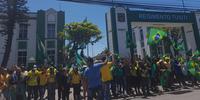 Manifestação provocou lentidão no trânsito do local