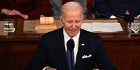 Biden fez o discurso sobre o Estado da União no Congresso